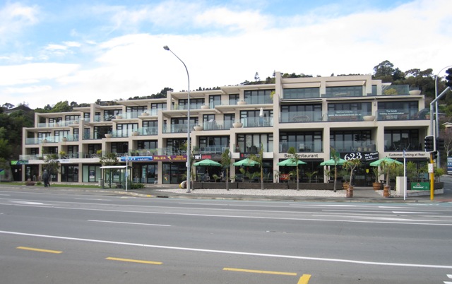 The Sands front